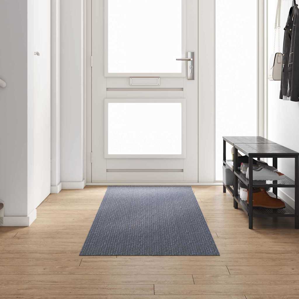 Tæppe Runner Lysegrå 80 x 300 cm Stof