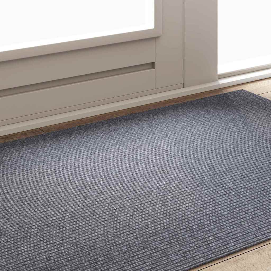 Tæppe Runner Lysegrå 100 x 150 cm Stof