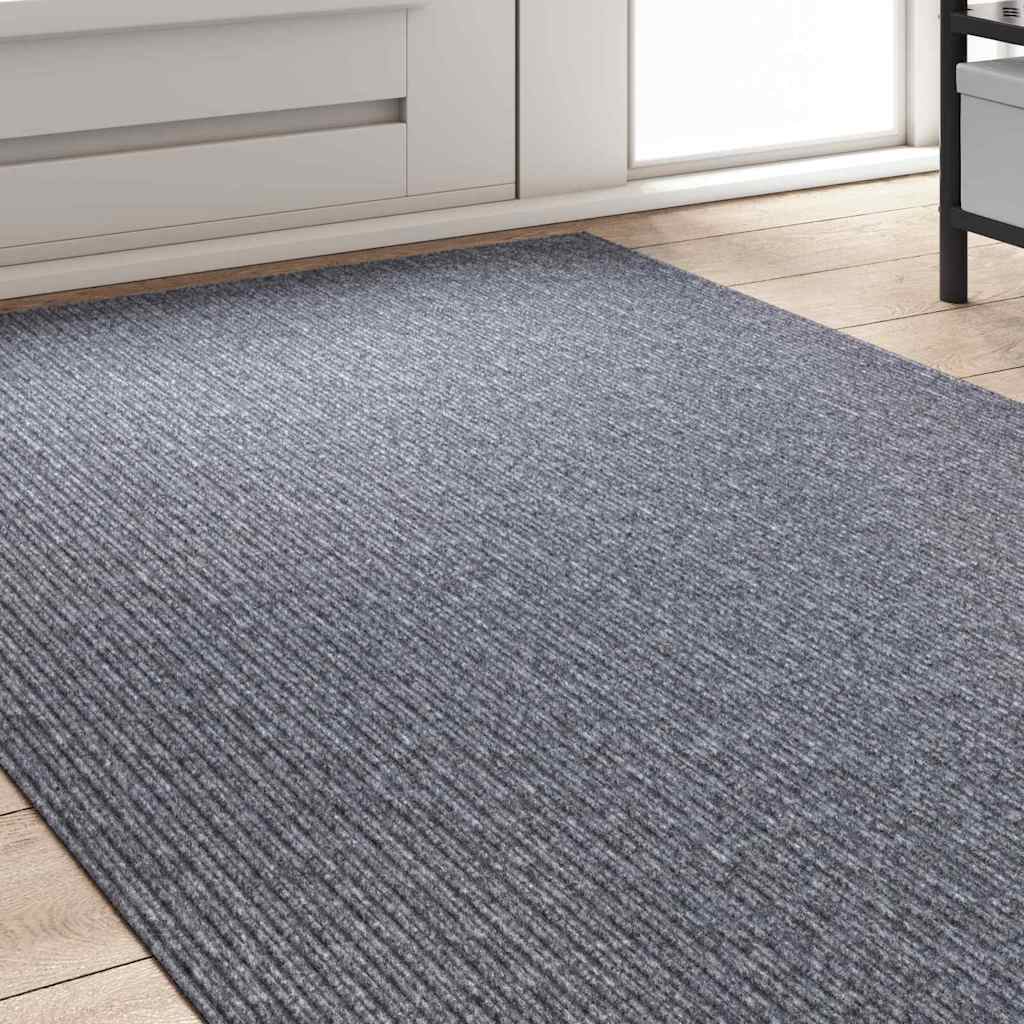 Tæppe Runner Lysegrå 100 x 300 cm Stof