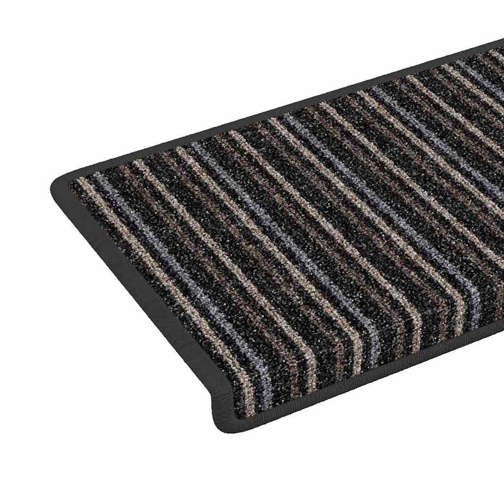 Selvklæbende Trappemåtter 15 stk. 65 x 21 x 4 cm Non-Slip