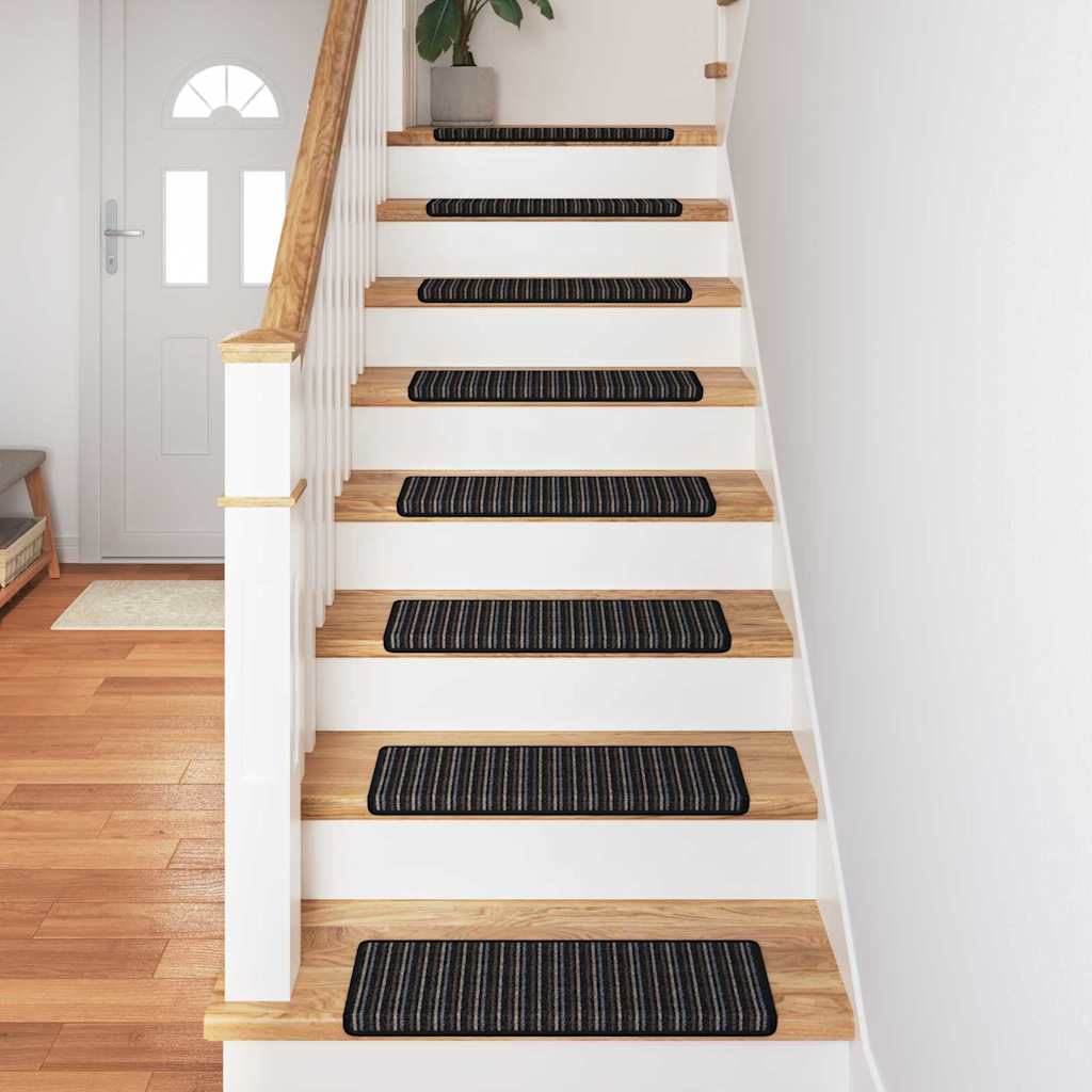 Selvklæbende Trappemåtter 15 stk. 65 x 21 x 4 cm Non-Slip