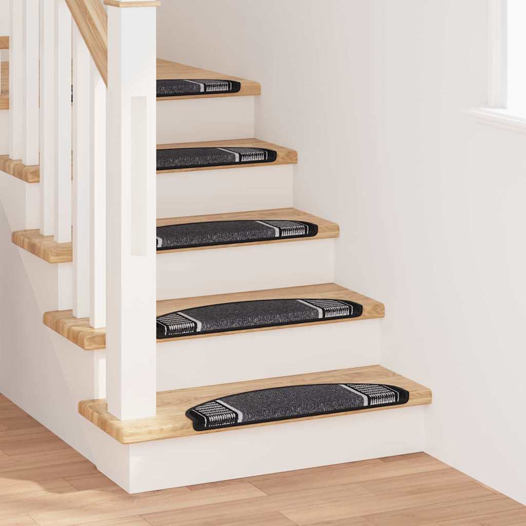 Selvklæbende Trappemåtter 15 stk. 65 x 21 x 4 cm Non-Slip