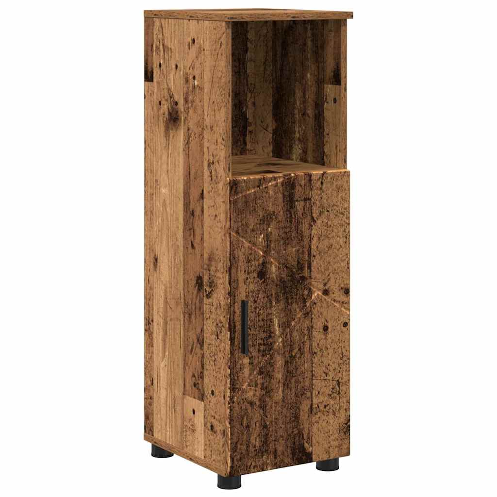 Badeværelsesmøbel sæt 5 stk. Gammelt træ 61 x 35 x 64 cm