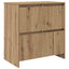 Sideboard 3 stk. Artisan Egetræ 70 x 41 x 75 cm Konstrueret træ