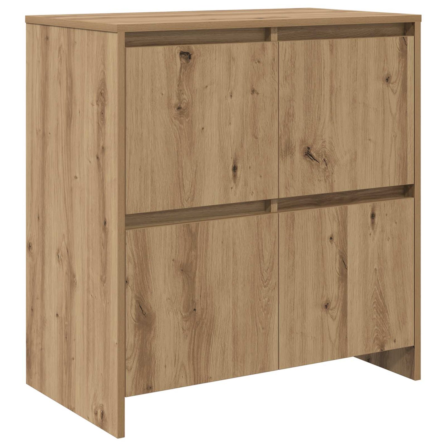 Sideboard 3 stk. Artisan Egetræ 70 x 41 x 75 cm Konstrueret træ