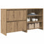 Sideboard 2 stk. Artisan Egetræ 70 x 41 x 75 cm Konstrueret træ