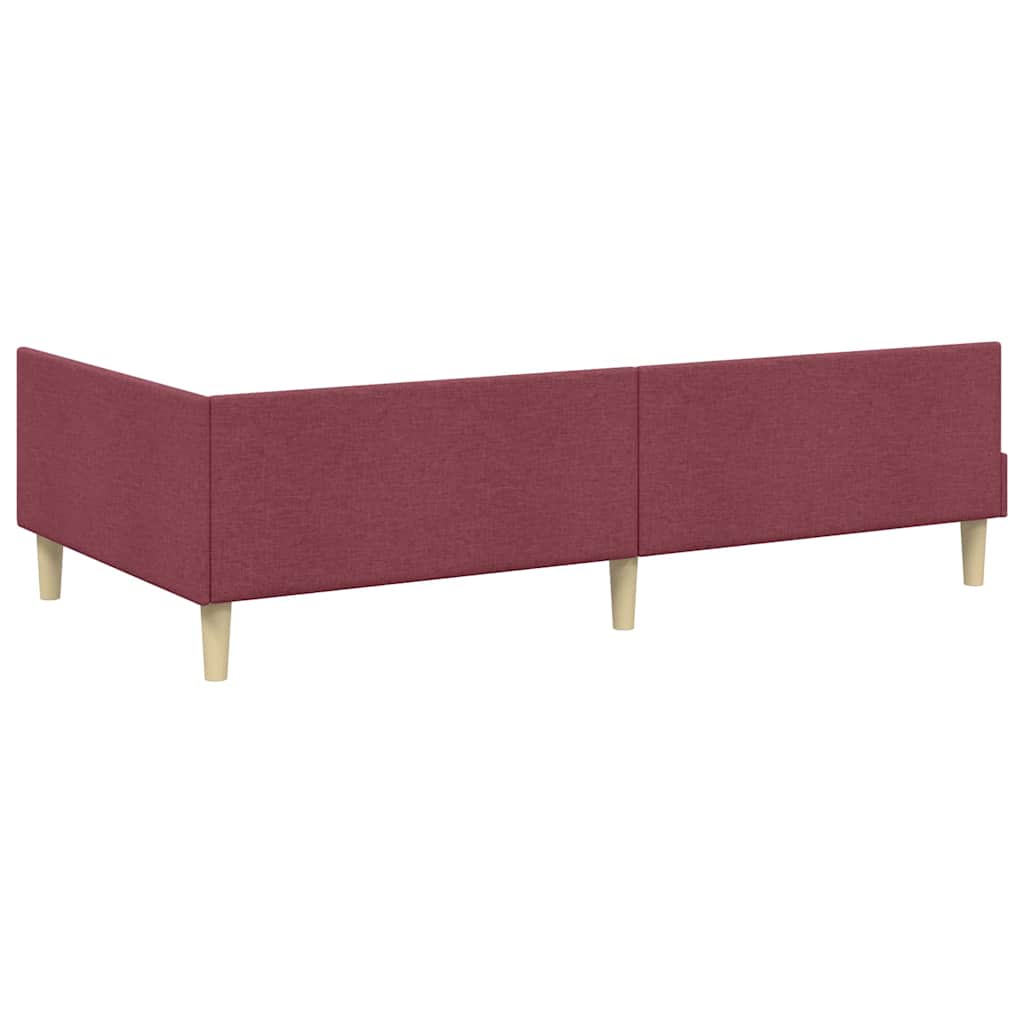 Hjørnesengramme Vinrød 80 x 200 cm Stof