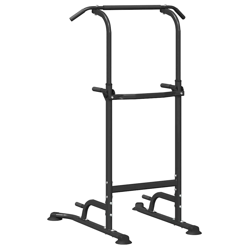 Power Tårn Dip Station Sort 102 x 95 x 210 cm