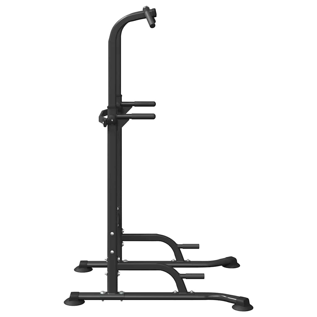 Power Tårn Dip Station Sort 102 x 95 x 210 cm