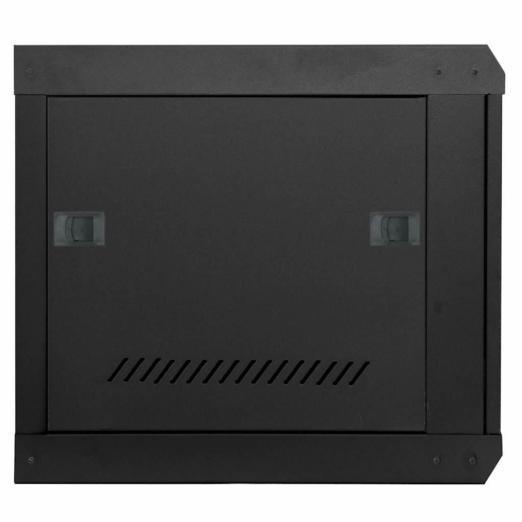 Netværksskab med opbevaring Sort 53 x 60 x 45 cm Stål