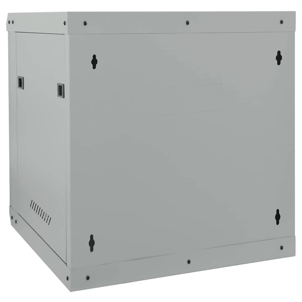 Netværksskab med opbevaring Grå 53 x 60 x 60 cm Stål