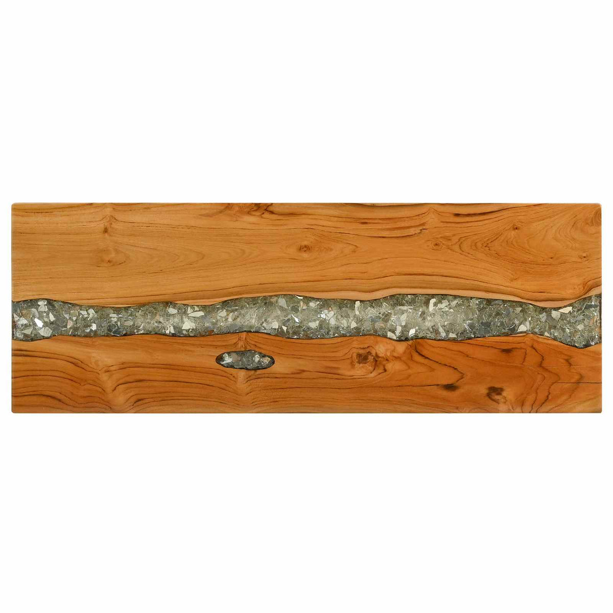 Konsolbord Brun 100 x 35 x 75 cm Massiv Teaktræ