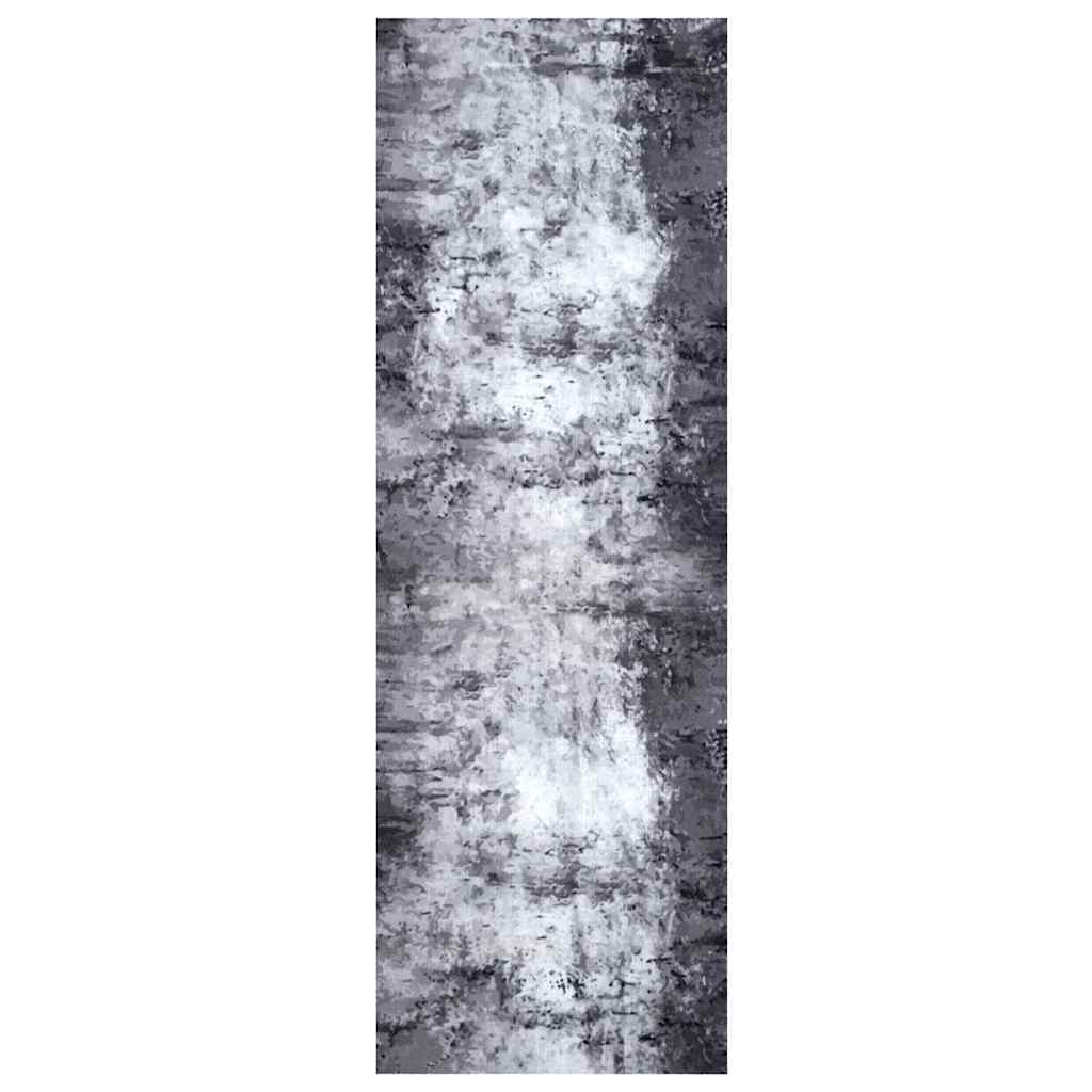 Køkken tæppe Grå 180 x 60 cm Fløjl