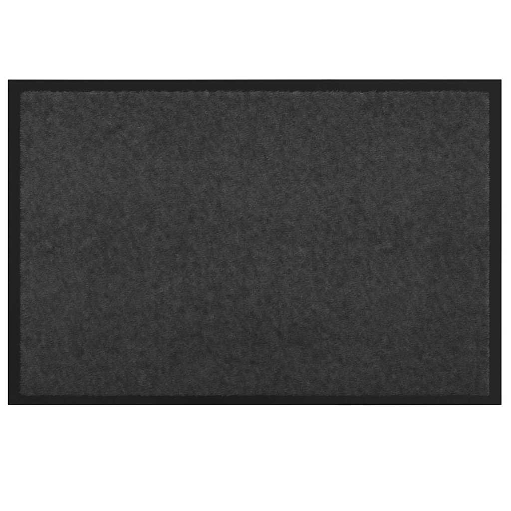 Dørmåtte Antracit 60 x 40 x 1.2 cm Teddy Stof
