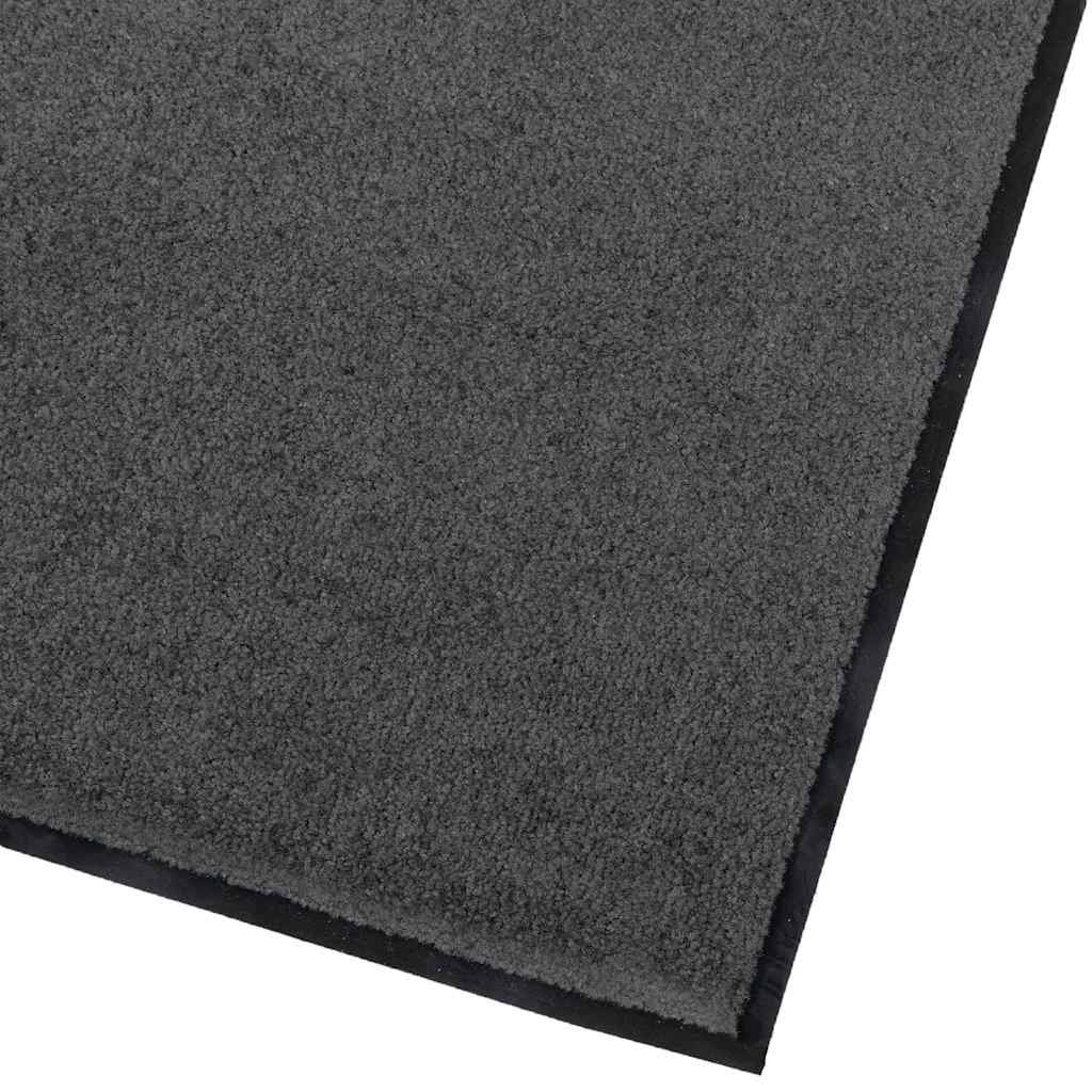 Dørmåtte Antracit 60 x 80 x 1,2 cm Teddy Stof