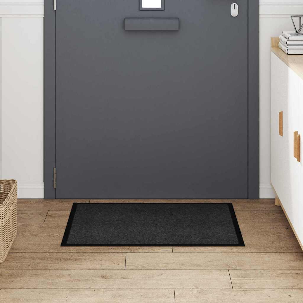 Dørmåtte Antracit 60 x 80 x 1,2 cm Teddy Stof