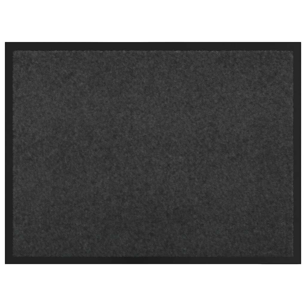 Dørmåtte Antracit 60 x 80 x 1,2 cm Teddy Stof