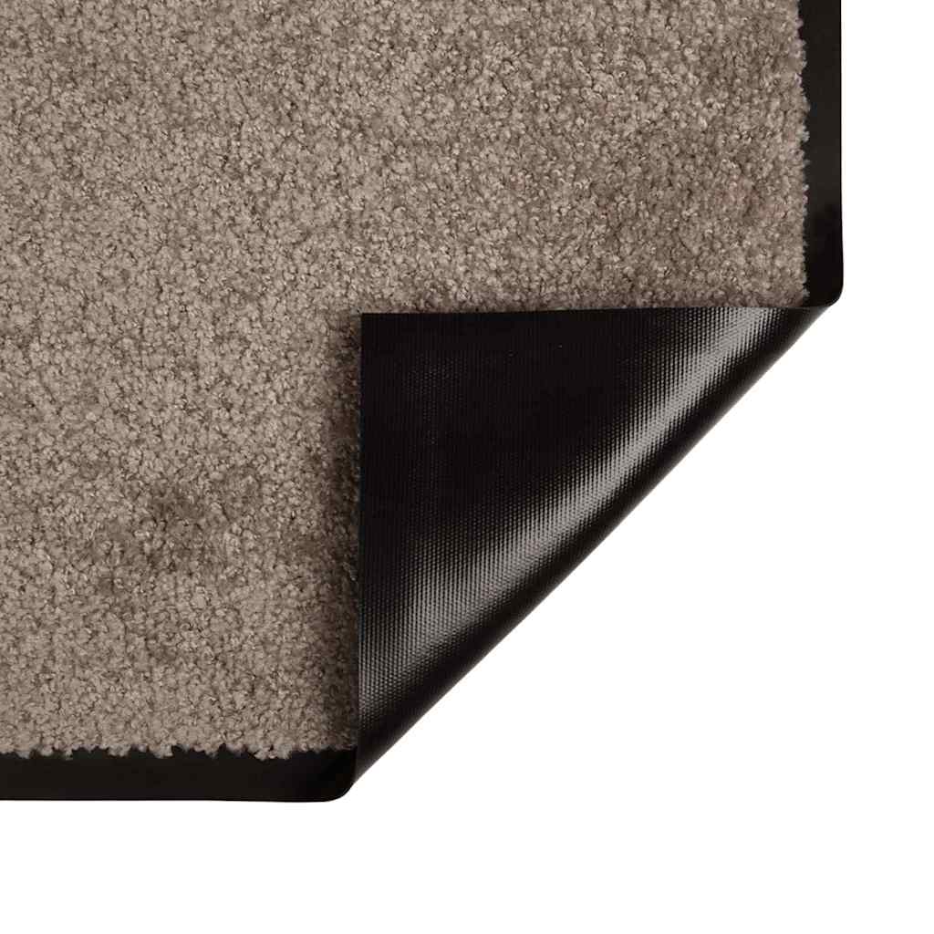 Dørmåtte Beige 60 x 40 x 1.2 cm Teddy Stof