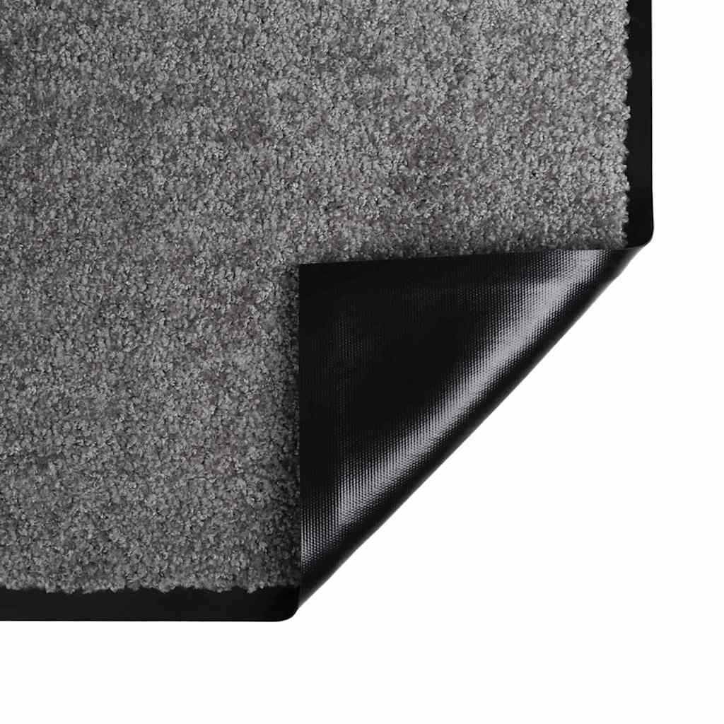 Dørmåtte Lysegrå 60 x 80 x 1,2 cm Teddy Stof