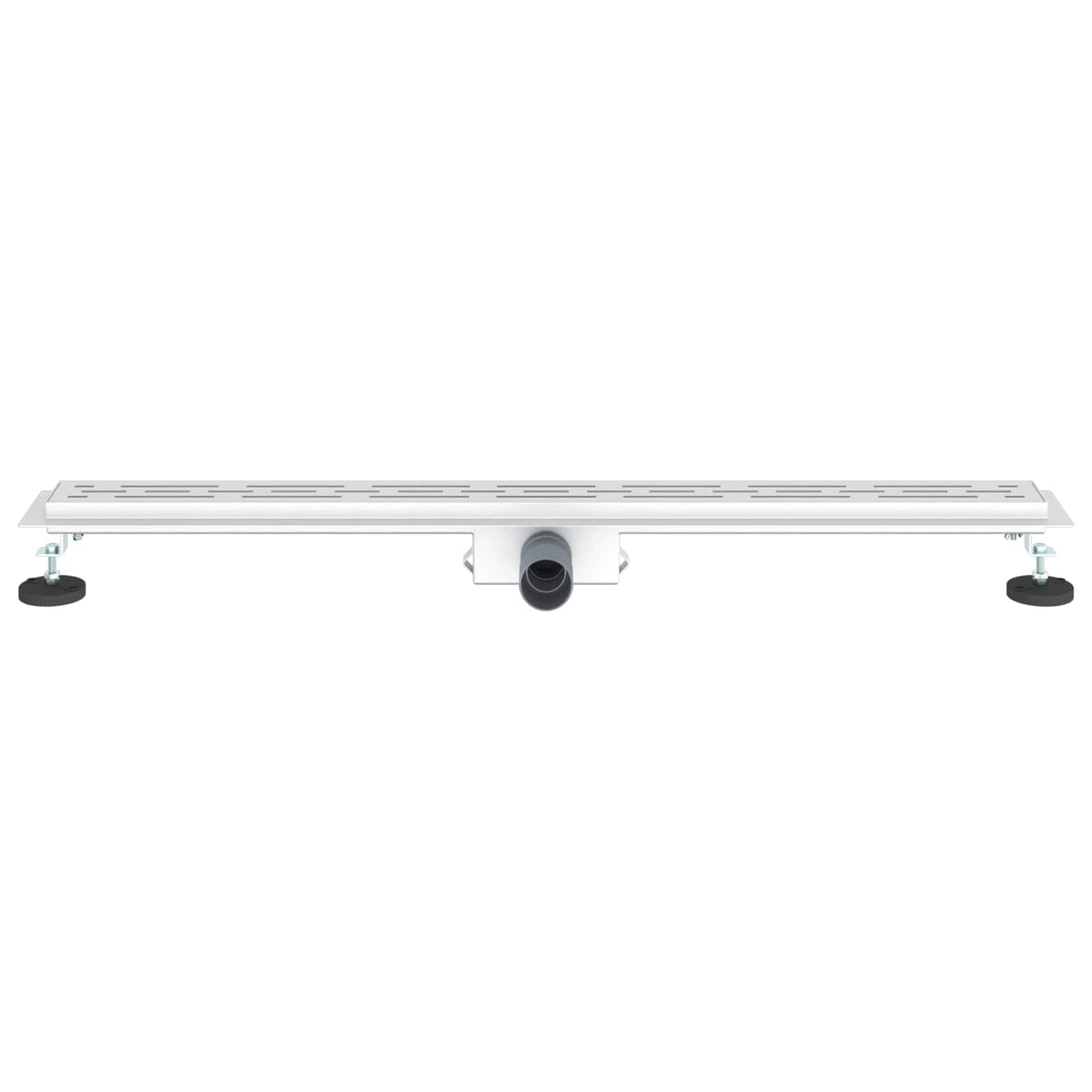 Bruserafløb med linje design Sølv 90 cm Rustfrit Stål 304