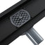 Bruserafløb 2-i-1 med 360° Siphon Sort 100 cm Rustfrit Stål 304