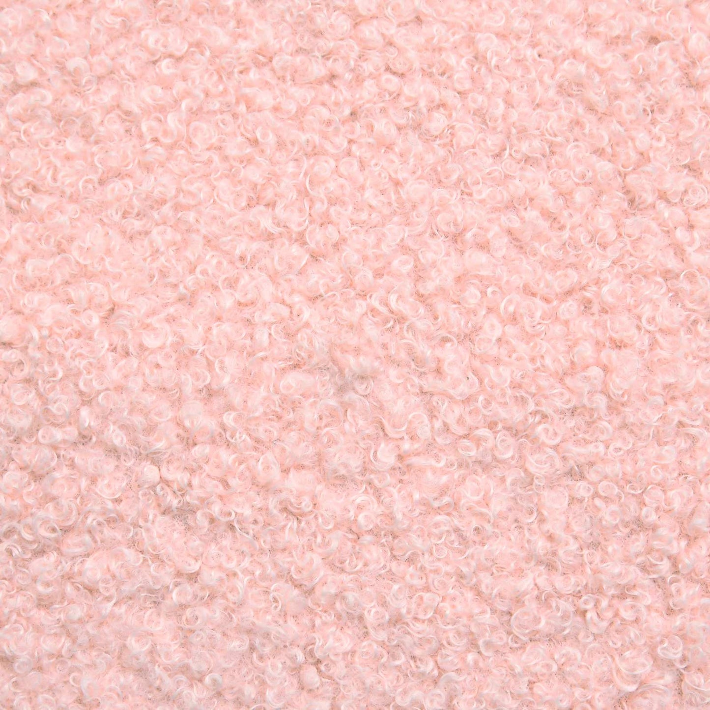 Børnesengestel med hovedgærde Lyserød 90 x 200 cm Bouclé