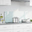 Køkkenbacksplash Mælk 100 x 40 cm hærdet glas