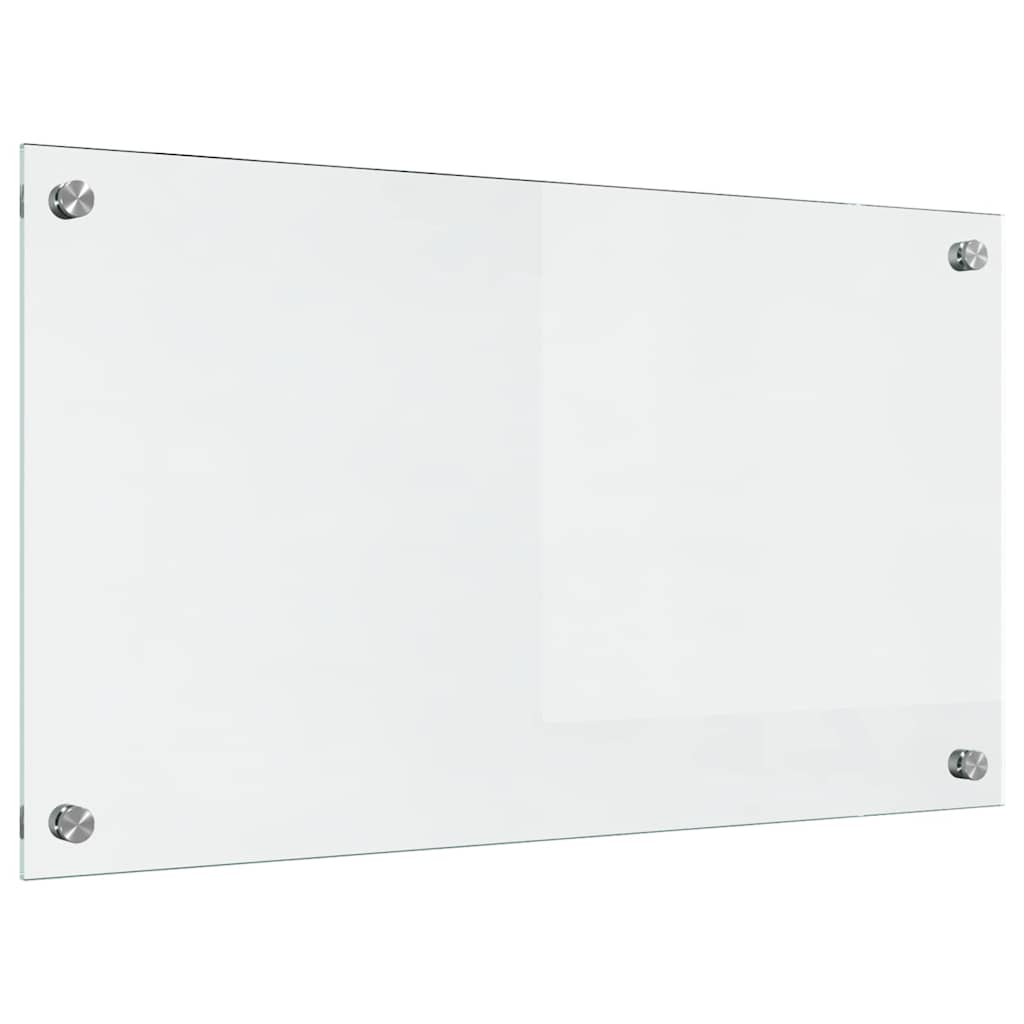 Køkkenbacksplash Transparent 70 x 40 cm hærdet glas