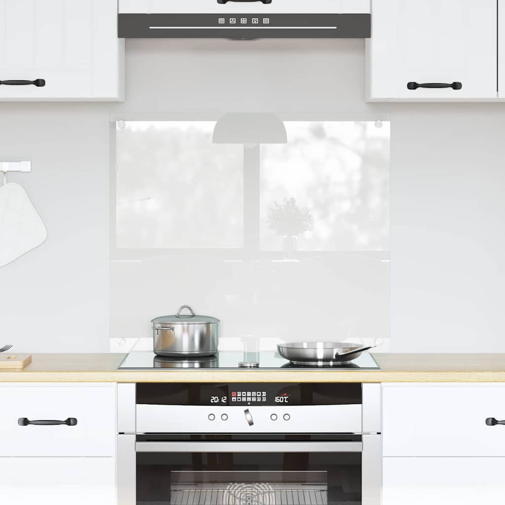 Køkkenbacksplash Transparent 70 x 60 cm hærdet glas