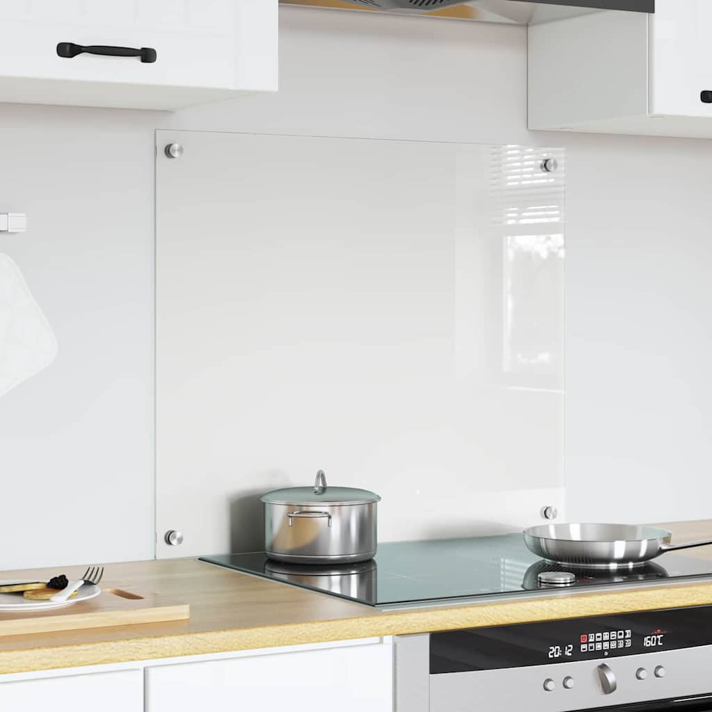 Køkkenbacksplash Transparent 70 x 60 cm hærdet glas