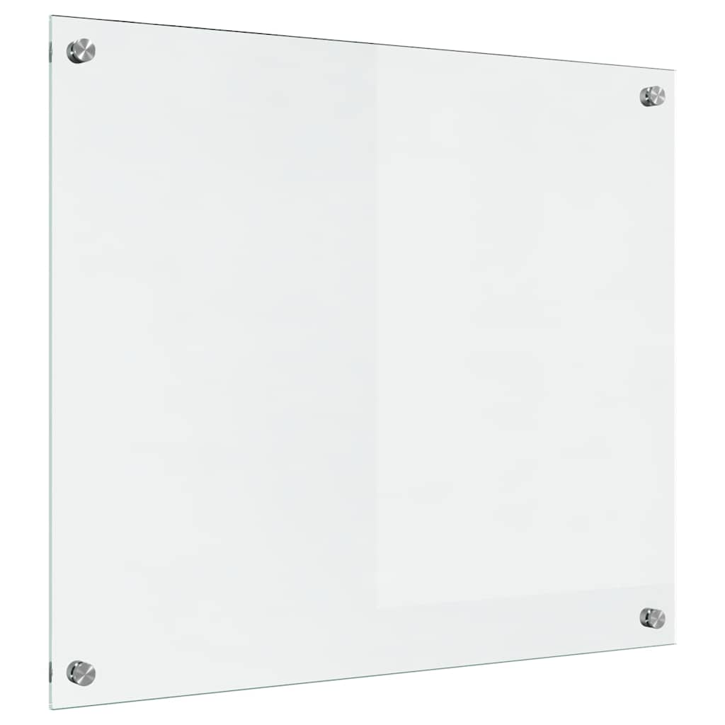 Køkkenbacksplash Transparent 70 x 60 cm hærdet glas