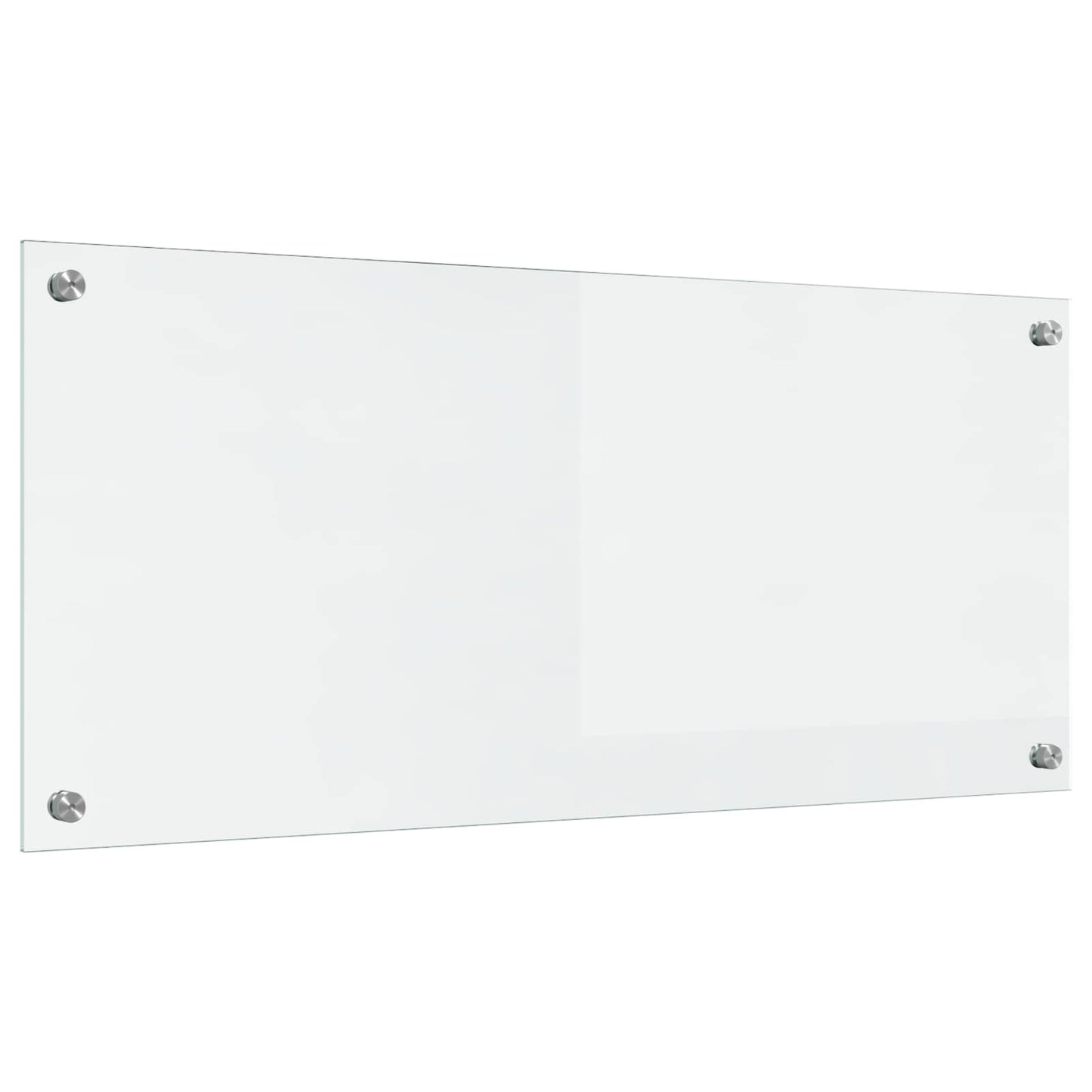 Køkkenbacksplash Transparent 90 x 40 cm hærdet glas