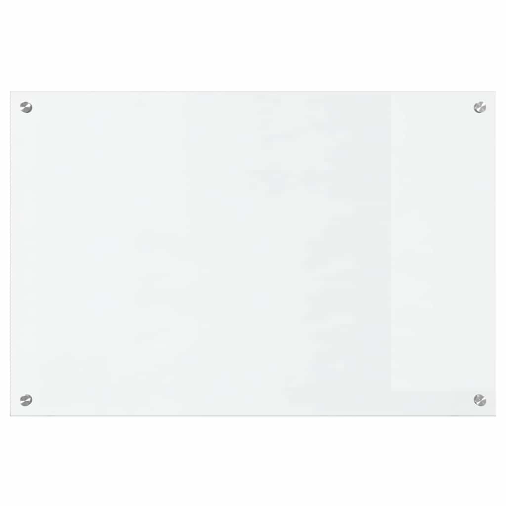 Køkkenbacksplash Transparent 90 x 60 cm hærdet glas