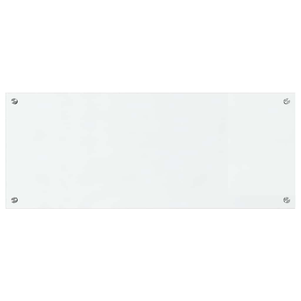 Køkkenbacksplash Transparent 100 x 40 cm hærdet glas
