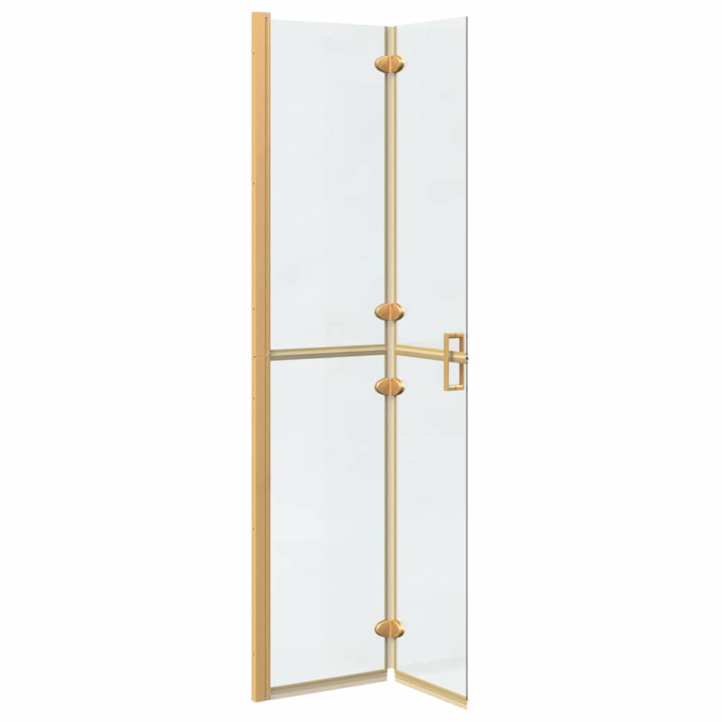 Walk-In brusevæg Guld 80 x 6,5 x 190 cm