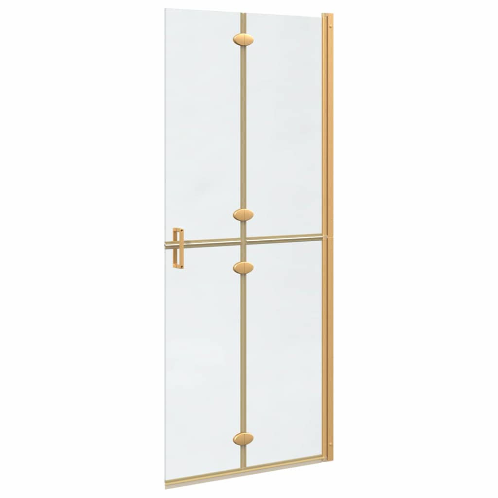 Walk-In brusevæg Guld 80 x 6,5 x 190 cm