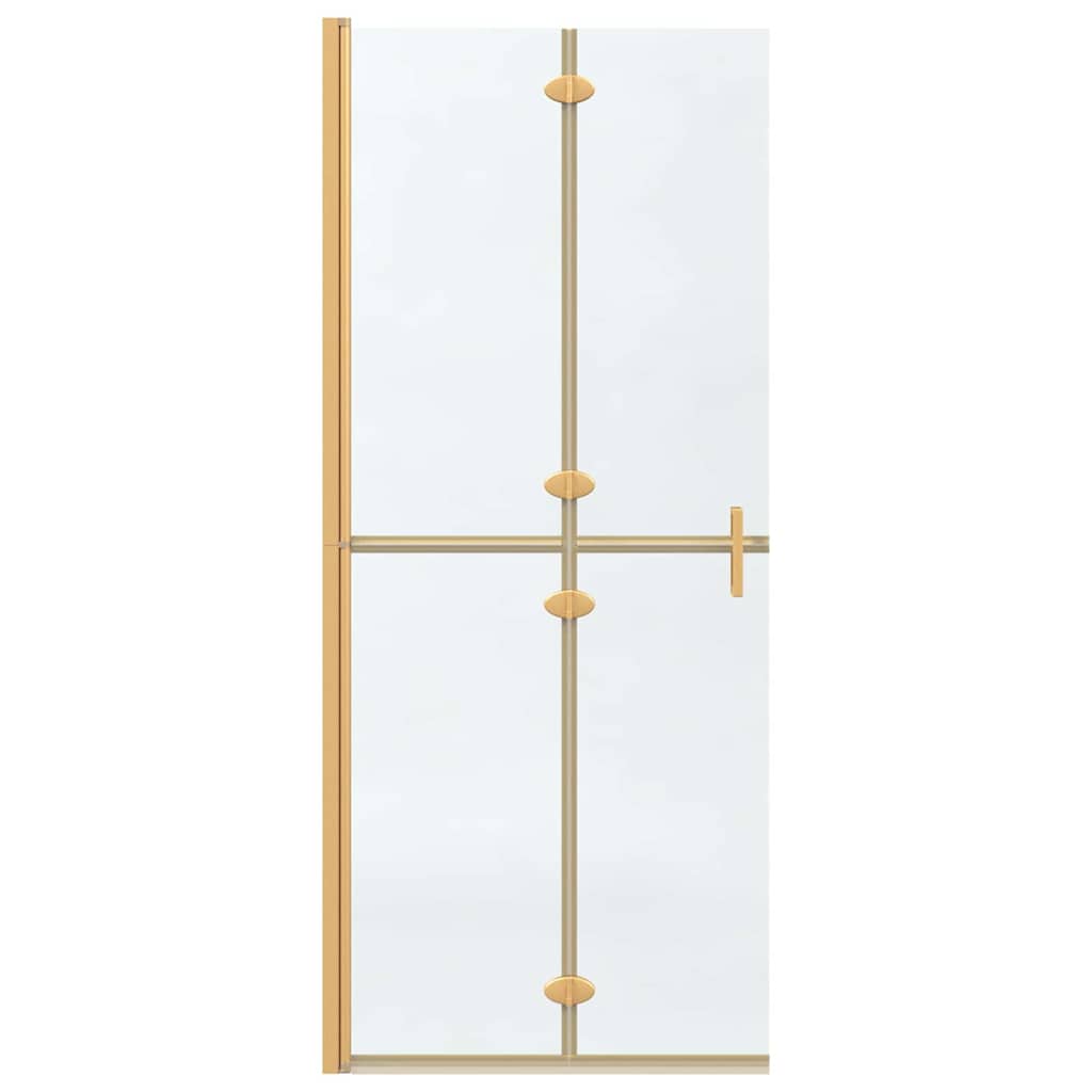 Walk-In brusevæg Guld 80 x 6,5 x 190 cm
