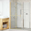 Walk-In brusevæg Guld 90 x 6.5 x 190 cm