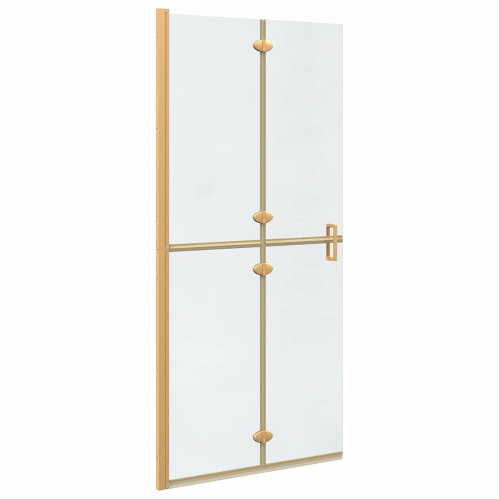 Walk-In brusevæg Guld 90 x 6.5 x 190 cm