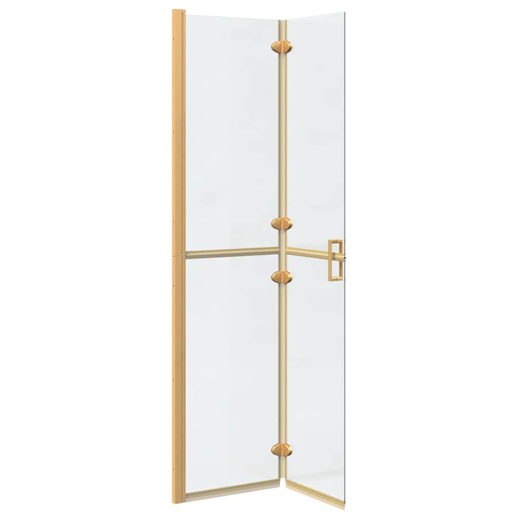 Walk-In brusevæg Guld 90 x 6.5 x 190 cm