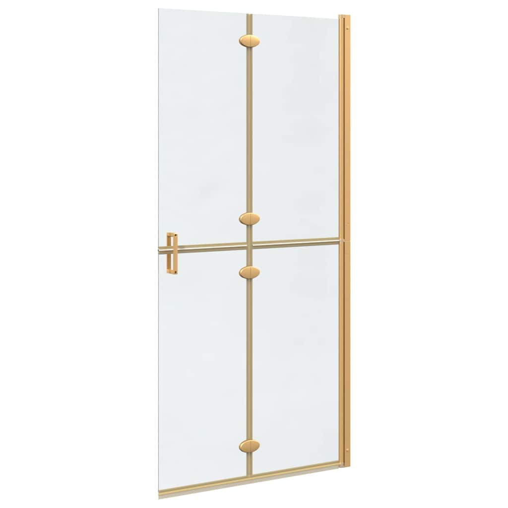 Walk-In brusevæg Guld 90 x 6.5 x 190 cm
