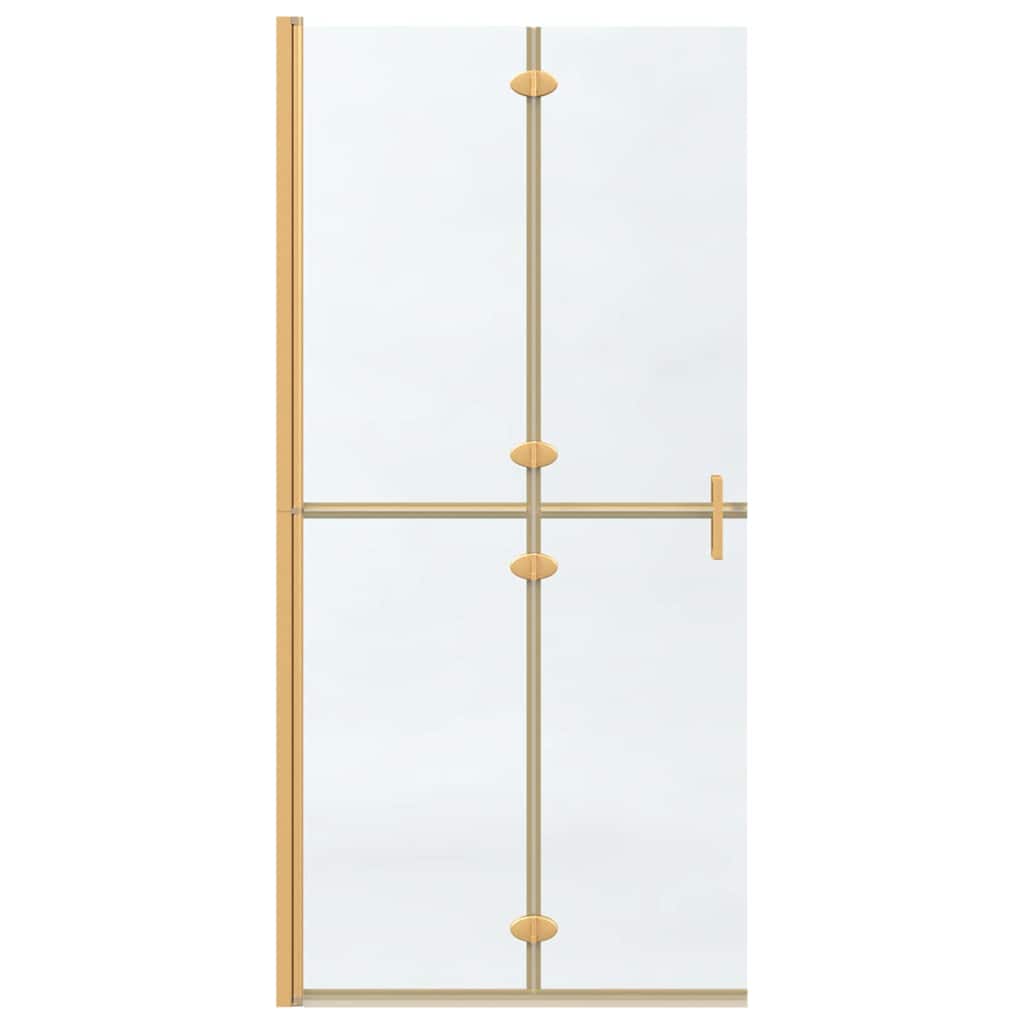 Walk-In brusevæg Guld 90 x 6.5 x 190 cm
