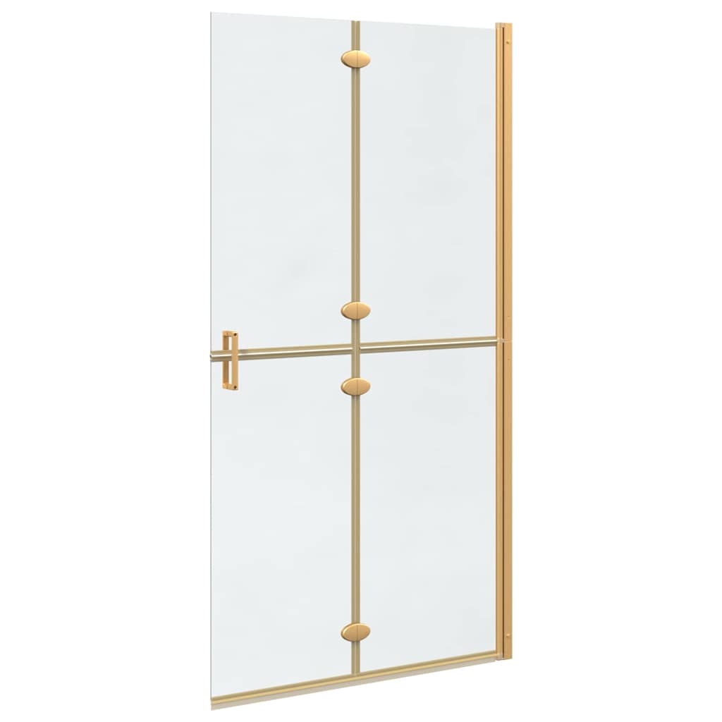 Walk-In brusevæg Guld 100 x 6,5 x 190 cm