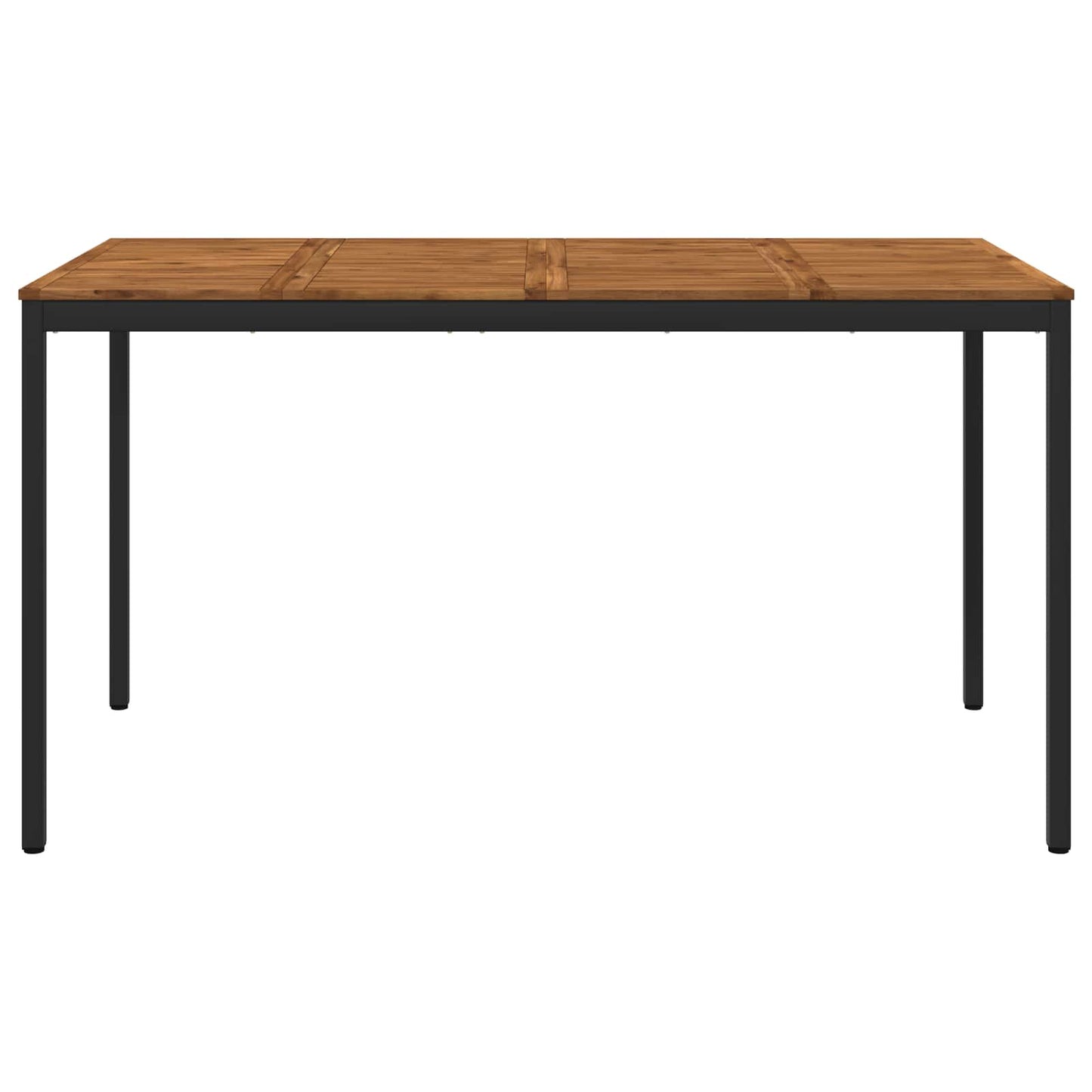 Have Bar Bord Naturfarvet og sort 196 x 100,5 x 105 cm
