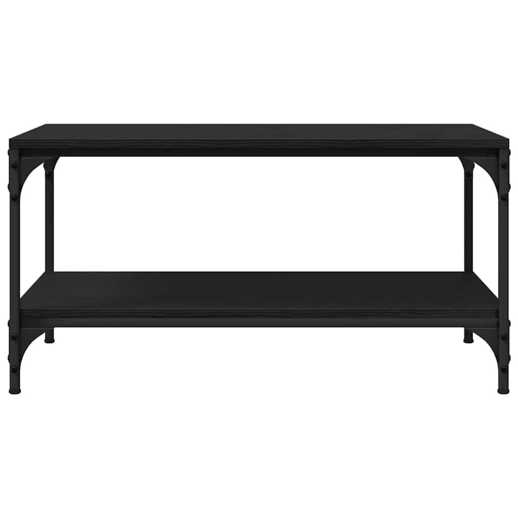 Sofabord Sort eg 82 x 50 x 40 cm Konstrueret træ