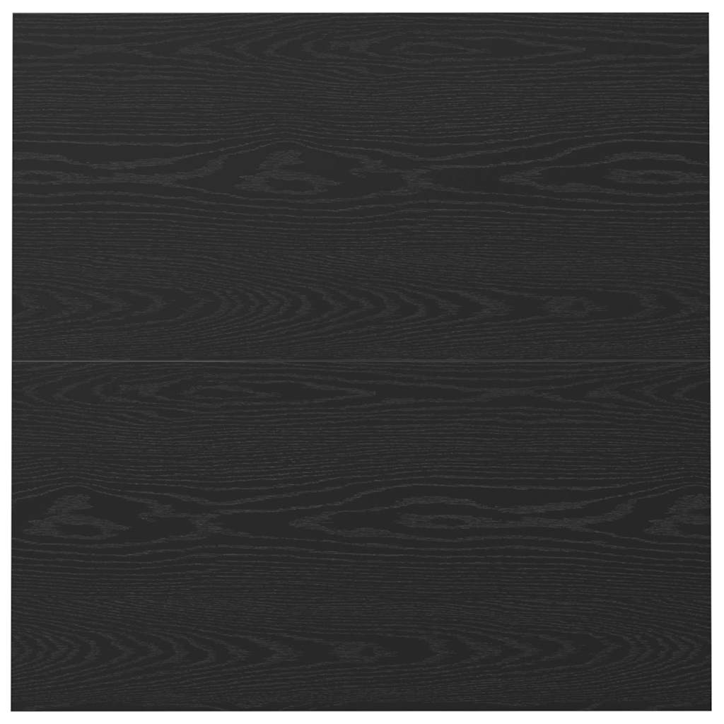 Sofabord Sort eg 100 x 100 x 40 cm Konstrueret træ