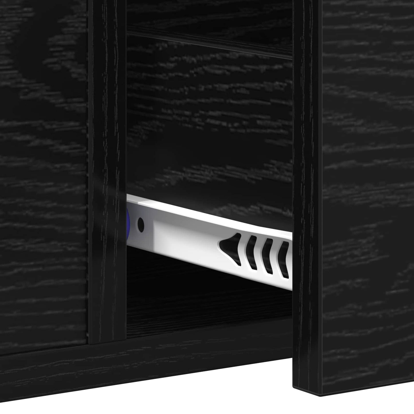 Konsolbord Sort eg 100 x 34.5 x 75 cm Konstrueret træ