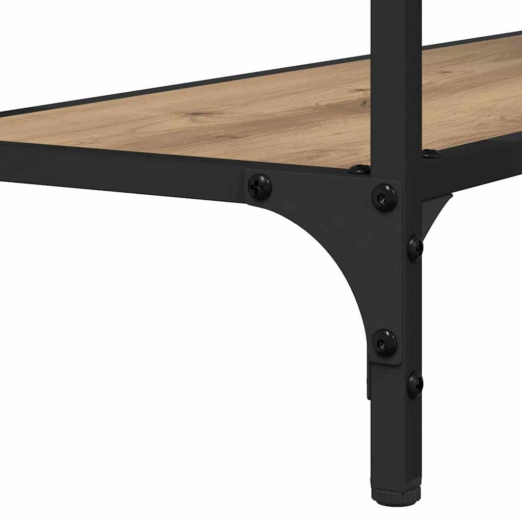 Konsolbord artisan eg 101 x 30.5 x 75 cm Konstrueret træ