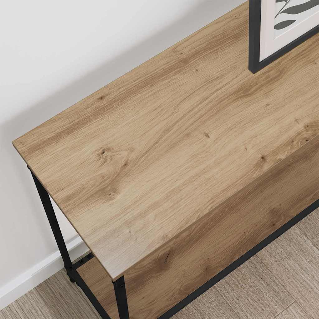 Konsolbord artisan eg 101 x 30.5 x 75 cm Konstrueret træ