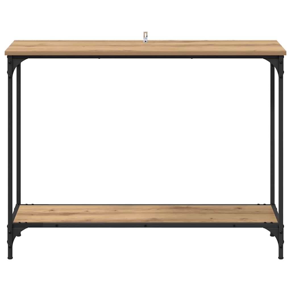 Konsolbord artisan eg 101 x 30.5 x 75 cm Konstrueret træ